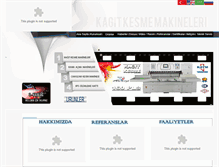 Tablet Screenshot of kaymmakine.com